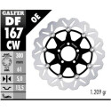 Disco flottante completo GALFER Wave (alluminio) 300x DF167CW