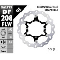 Disco flottante GALFER Wave (acciaio inossidabile) 270x3mm