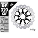 Disco flottante completo GALFER Wave (alluminio) 320x DF320CW