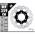 Disco flottante completo GALFER Wave (alluminio) 275x