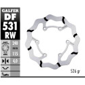 Disco scanalato fisso GALFER Wave 240x4mm DF531RW