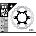 Disco flottante GALFER Wave (acciaio) 298x4mm