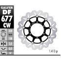 Disco flottante completo GALFER Wave (alluminio) 320x DF677CW