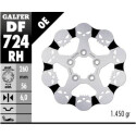 GALFER Wave Skull Design Disco fisso 260x6mm