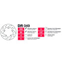 Dischi freno Piaggio Delt Vari modelli - DR04
