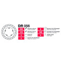Grimeca Delt Piaggio X8-X9 Disc - DR056