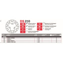 Dischi freno dopo Derbi Senda-R-Extreme - DS210