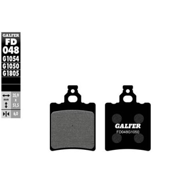Pastiglie per scooter GALFER FD048G1050