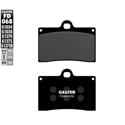 Pastiglie Sinter Street GALFER FD068G1370
