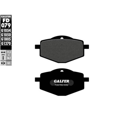 Pastiglie Sinter Street GALFER FD079G1370