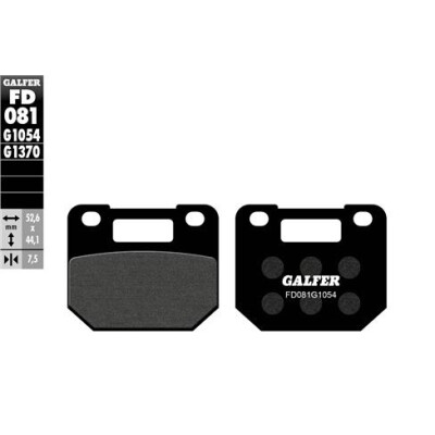 Pastiglie Sinter Street GALFER FD081G1370