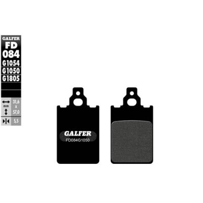Pastiglie per scooter GALFER FD084G1050
