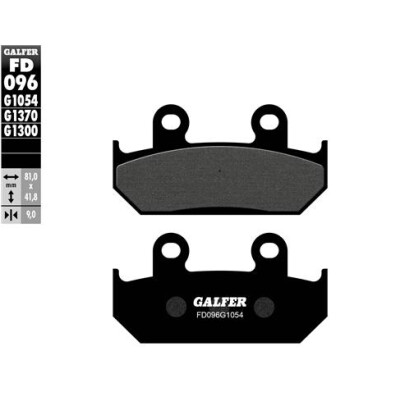 Pastiglie semi metalliche GALFER FD096G1054