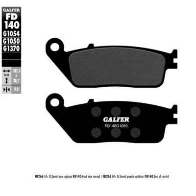 Pastiglie Sinter Street GALFER FD140G1370