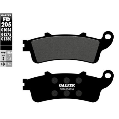 Pastiglie sportive sinterizzate GALFER FD205G1375