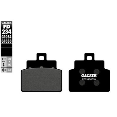 Pastiglie Sinter Street GALFER FD235G1370