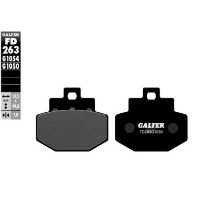 Pastiglie semi metalliche GALFER FD263G1054