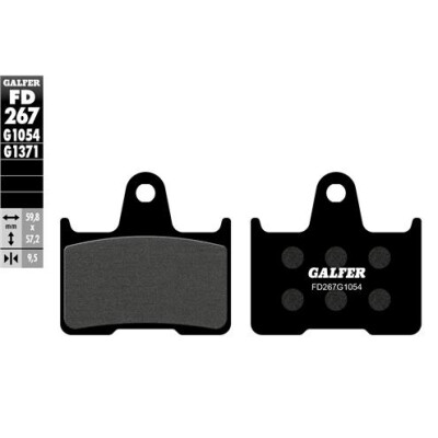 Pastiglie Sinter Street GALFER FD267G1371