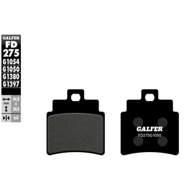 Pastiglie per scooter GALFER FD275G1380