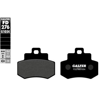 Pastiglie semi metalliche GALFER FD276G1054