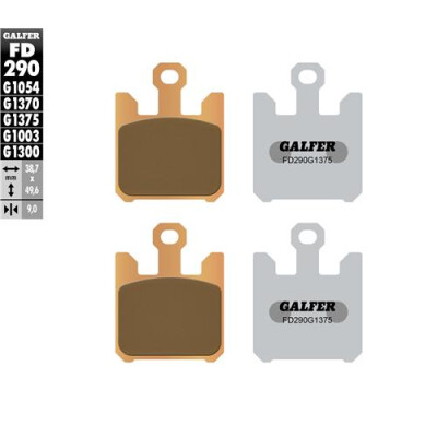 Pastiglie sportive sinterizzate GALFER FD290G1375
