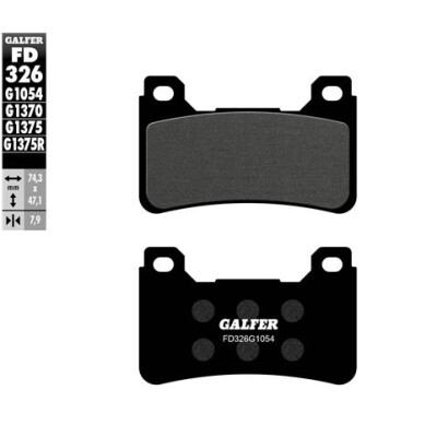 Pastiglie semi metalliche GALFER FD326G1054