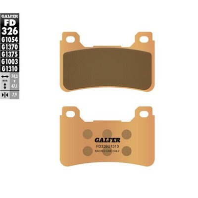 Pastiglie racing sinterizzate GALFER FD326G1310
