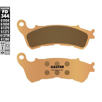 Pastiglie Sinter Street GALFER FD344G1370