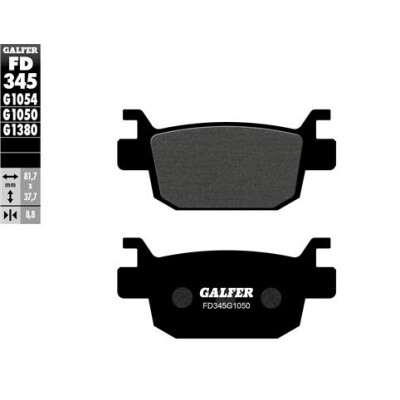 Pastiglie per scooter GALFER FD345G1050