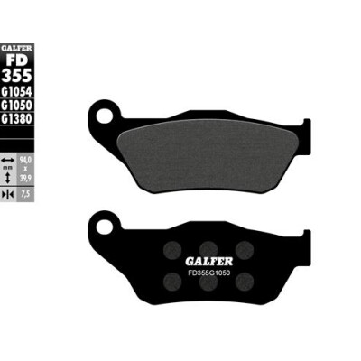 Pastiglie semi metalliche GALFER FD355G1054