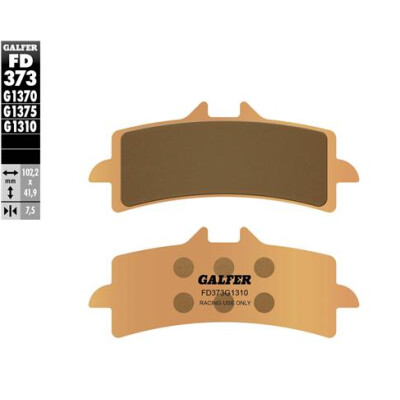 Pastiglie sportive sinterizzate GALFER FD373G1375