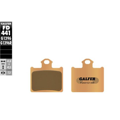 Pastiglie sinterizzate fuoristrada GALFER FD441G1396