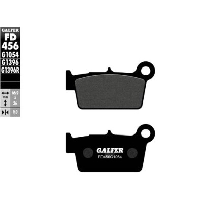 Pastiglie semi metalliche GALFER FD456G1054