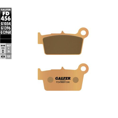 Pastiglie sinterizzate fuoristrada GALFER FD456G1396