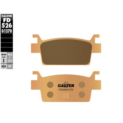 Pastiglie Sinter Street GALFER FD526G1370