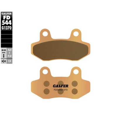 Pastiglie Sinter Street GALFER FD544G1370