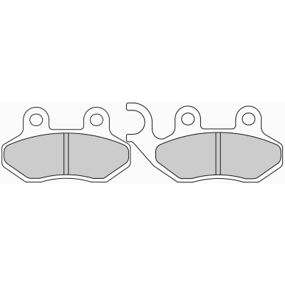 PASTIGLIE FERODO ECO F (FD188. FA264. 140. 07005)