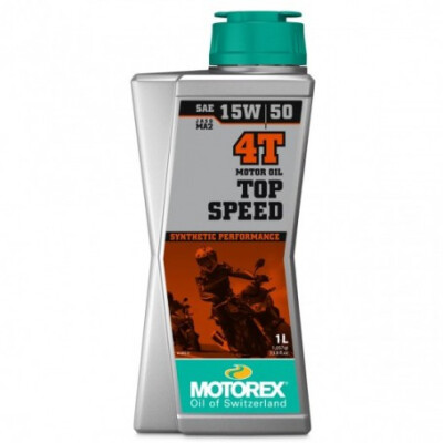 Olio per moto Motorex Top Speed 4T 15W50 1L MT062H00