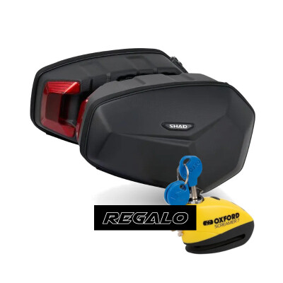 Borse laterali per moto Hard Sell SHAD E48SR 2 unità