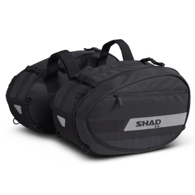Borse laterali per moto SHAD SL58 estensibili laterali X0SL