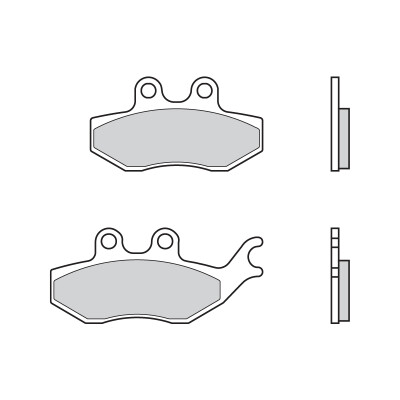 PASTIGLIE FRENO BREMBO 07054