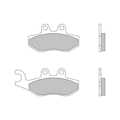 PASTIGLIE FRENO BREMBO 07056