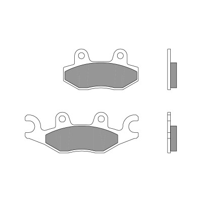 PASTIGLIE FRENO BREMBO 07095