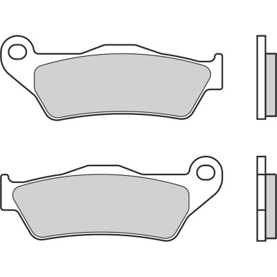 PASTIGLIE FRENO BREMBO 07BB04TT