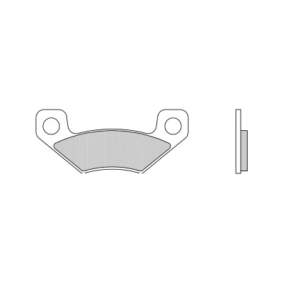 PASTIGLIE FRENO BREMBO 07GR25SD