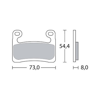 PASTIGLIE FRENO BREMBO 07GR90SR