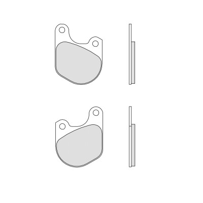 PASTIGLIE FRENO BREMBO 07HD0202