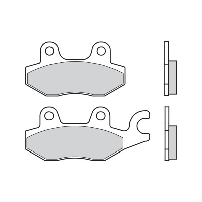 PASTIGLIE FRENO BREMBO 07HO4008