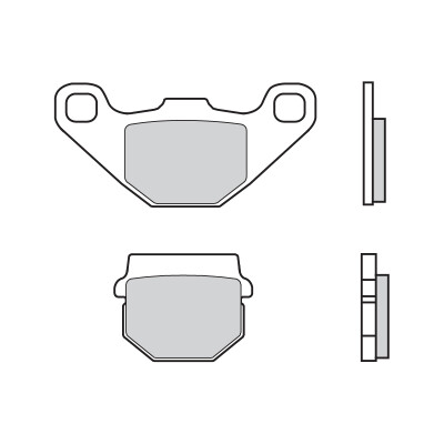 PASTIGLIE FRENO BREMBO 07KA07SX