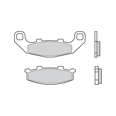 PASTIGLIE FRENO BREMBO 07KA11SP